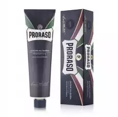 PRORASO mydło do golenia w kremie linia niebieska tubka 150ml Zdrowie i uroda Kosmetyki i akcesoria Kosmetyki dla mężczyzn Męskie kosmetyki i akcesoria do golenia