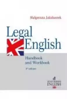 Legal English Handbook and Workbook Książki Ebooki