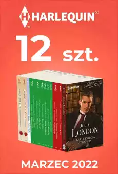 Harlequin PAKIET 12 szt Marzec 2022 Książki Romans