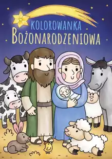 Kolorowanka Bożonarodzeniowa Książki Dla dzieci