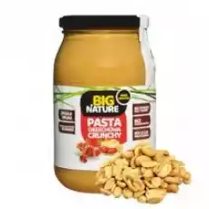 Big Nature Pasta orzechowa crunchy 1 kg Artykuły Spożywcze Pasty i smarowidła