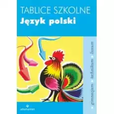 Tablice szkolne Język polski Gimnazjum technikum liceum Książki Podręczniki i lektury