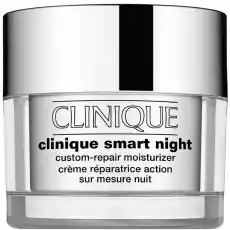 Clinique Smart CustomRepair Moisturizer Night beztłuszczowy krem nawilżający na noc do cery suchej i mieszanej 50ml Zdrowie i uroda Kosmetyki i akcesoria Pielęgnacja twarzy Kremy do twarzy