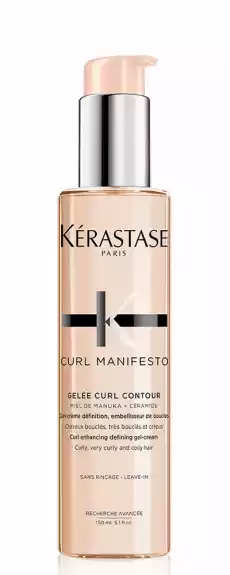 Kerastase Curl Manifesto żel nawilżający do loków 150ml Zdrowie i uroda Kosmetyki i akcesoria Pielęgnacja i stylizacja włosów