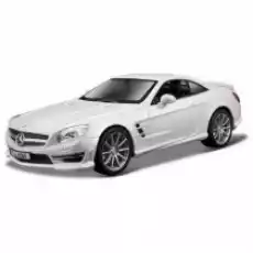 MercedesBenz SL 65 AMG biały BBURAGO Dla dziecka Zabawki Rowerki i inne pojazdy dla dzieci