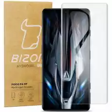 Folia hydrożelowa na ekran Bizon Glass Hydrogel Poco F4 GT 2 sztuki Telefony i akcesoria Akcesoria telefoniczne Inne akcesoria telefoniczne