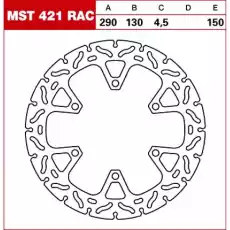 TRW Tarcza hamulcowa MST421RAC KAWASAKI EX 250 R Motoryzacja Sporty Motorowe Układy Hamulcowe