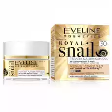 Eveline Royal Snail 30 terapia śluzem ślimaka skoncentrowany krem aktywnie wygładzający na dzień i na noc 50ml Zdrowie i uroda Kosmetyki i akcesoria Pielęgnacja twarzy Kremy do twarzy