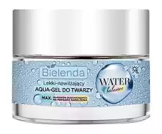 Bielenda Water Balance Lekki Nawilżający Aquagel Do Twarzy 50g Zdrowie i uroda Kosmetyki i akcesoria Manicure i pedicure Żele do paznokci