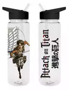 Butelka plastikowa Attack On Titan S3 Scout Eren Jaeger 700 ml Książki Komiksy