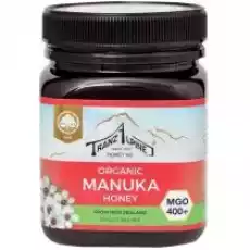 Tranzalpine Miód manuka MGO 400 250 g Bio Zdrowie i uroda Zdrowie Witaminy minerały suplementy diety