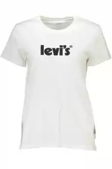 LEVI39S BIAŁY TSHIRT DAMSKI Z KRÓTKIM RĘKAWEM Odzież obuwie dodatki