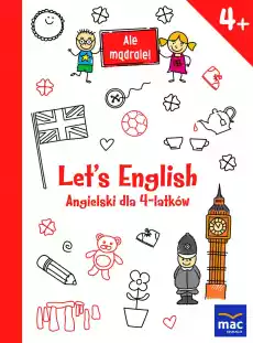 Lets english angielski dla 4latków ale mądrale Książki Dla dzieci