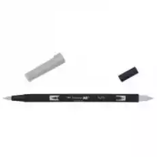 Tombow Flamaster dwustronny akwarelowy cool grey 3 6 szt Dla dziecka Artykuły szkolne Kredki farby flamastry markery