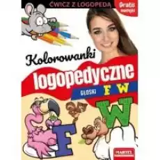 Kolorowanki logopedyczne Głoski F W Książki Dla dzieci