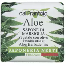 Nesti Dante Dal Frantoio Aloe naturalne mydło 100g Zdrowie i uroda Kosmetyki i akcesoria Pielęgnacja dłoni