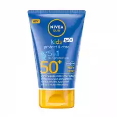 Nivea Sun Kids Protect Care balsam ochronny na słońce dla dzieci SPF50 50ml Zdrowie i uroda Kosmetyki i akcesoria Pielęgnacja ciała