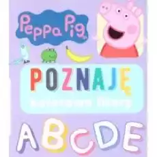 Świnka Peppa Poznaję kolorowe litery Książki Dla dzieci