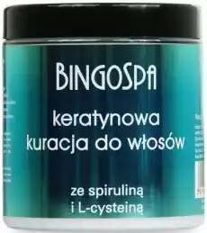 Bingospa Kuracja Keratynowa Do Włosów Ze Spiruliną Artykuły Spożywcze Produkty dietetyczne Suplementy