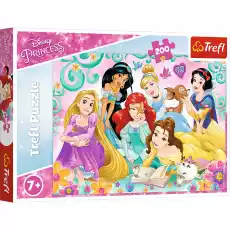 Puzzle Disney Radosny świat księżniczek 200 elementów Gry