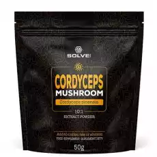 SOLVE LABS CORDYCEPS EKSTRAKT 101 PROSZEK 50G Zdrowie i uroda Zdrowie Witaminy minerały suplementy diety