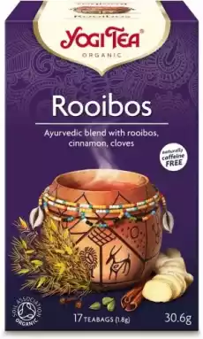 HERBATKA ROOIBOS BIO 17 x 18 g YOGI TEA Artykuły Spożywcze Herbata