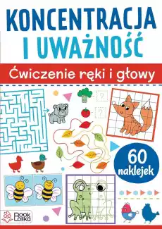 Koncentracja i uważność Ćwiczenia ręki i głowy Książki