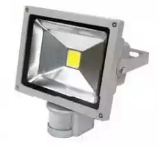 Naświetlacz LED USA 20W odpowiednik halogenu 200W z czujnikiem ruchu Dom i ogród Wyposażenie wnętrz Oświetlenie Pozostałe oświetlenie