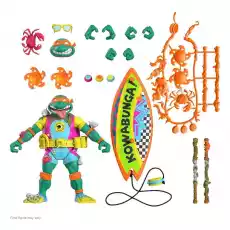 Figurka Teenage Mutant Ninja Turtles Ultimates Sewer Surfer Mike Dom i ogród