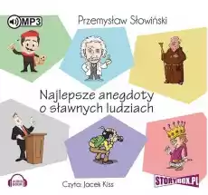 CD MP3 Najlepsze anegdoty o sławnych ludziach Książki Audiobooki