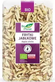 FRYTKI JABŁKOWE BEZGLUTENOWE BIO 300 g BIO PLANET Artykuły Spożywcze Bakalie i suszone owoce