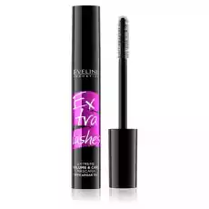 EVELINE Extra Lashes Extreme Volume Care Mascara Czarny 12ml Zdrowie i uroda Kosmetyki i akcesoria Makijaż i demakijaż Makijaż oczu