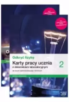 Odkryć fizykę 2 Podręcznik i karty pracy Zakres podstawowy Szkoła ponadpodstawowa Książki Podręczniki i lektury