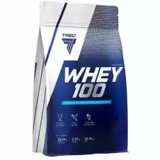 Trec Whey 100 700g o smaku masła orzechowego Sport i rekreacja Odżywki i suplementy