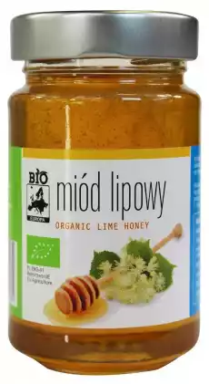 MIÓD LIPOWY BIO 300 g BIO PLANET Artykuły Spożywcze Miód