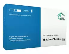 Test MAlbuCheck na białko w moczu x 1 sztuka Zdrowie i uroda Zdrowie Testy