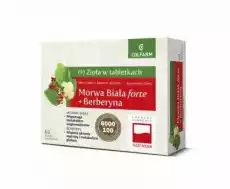 Colfarm Morwa Biała Forte plus Berberyna 60 Tabl Zdrowie i uroda Zdrowie Witaminy minerały suplementy diety