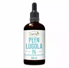 Natvita Płyn Lugola 1 100 ml JOD Zdrowie i uroda