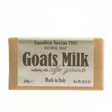 Saponificio Varesino Goats Milk mydło peelingujące Kozie Mleko i Kawa Arabica 300g Zdrowie i uroda Kosmetyki i akcesoria Kosmetyki i akcesoria do kąpieli Mydła