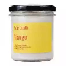 Your Candle Świeca sojowa mango 300 ml Dom i ogród Wyposażenie wnętrz Świece i aromaterapia