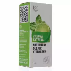 Naturalny Olejek Eteryczny Zielona Cytryna 12 ml Naturalne Aromaty Artykuły Spożywcze