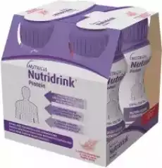 Nutricia NUTRIDRINK PROTEIN płyn 4 x 125 ml Zdrowie i uroda