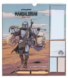 Planer ścienny Star Wars The Mandalorian 20232024 Gadżety