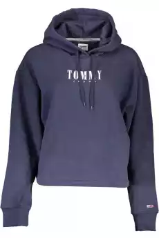 BLUZA TOMMY HILFIGER BEZ ZAMKA DAMSKA NIEBIESKA Odzież obuwie dodatki Galanteria i dodatki