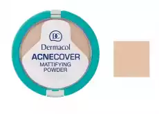 Dermacol Acnecover Mattifying Powder puder matujący w kompakcie 03 Sand 11g Zdrowie i uroda Kosmetyki i akcesoria Makijaż i demakijaż Pudry i róże