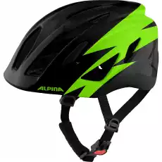 Alpina pico dziecięcy kask rowerowy blackgreen gloss Rozmiar 5055 Sport i rekreacja