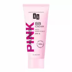 Aloes Pink multinawilżający krem BB 02 Medium 30ml Zdrowie i uroda Kosmetyki i akcesoria Makijaż i demakijaż Podkłady i bazy