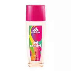 Adidas Get Ready For Her dezodorant z atomizerem dla kobiet 75ml W Zdrowie i uroda Perfumy i wody Zapachy damskie Antyperspiranty i dezodoranty damskie