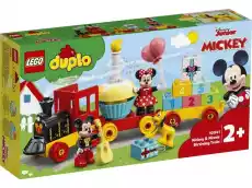 LEGO DUPLO 10941 Urodzinowy pociąg myszek Miki i Minnie Dla dziecka Zabawki Klocki