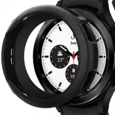 Etui Spigen Liquid Air Galaxy Watch 4 Classic 46mm czarne Telefony i akcesoria Akcesoria telefoniczne Etui